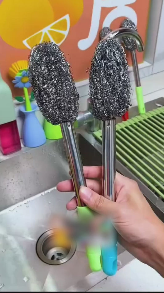 Bottle Jar Toilet Cleaner Brush Scrubber (Pack of 2)